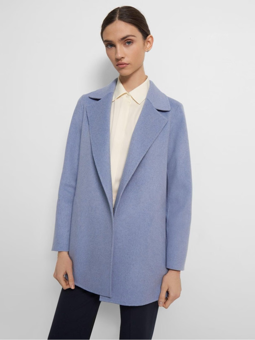 Theory Clairene Jacket in Double-Face Wool-Cashmere